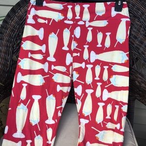 Milkshake LuLaRoe Tall & Curvy Leggings